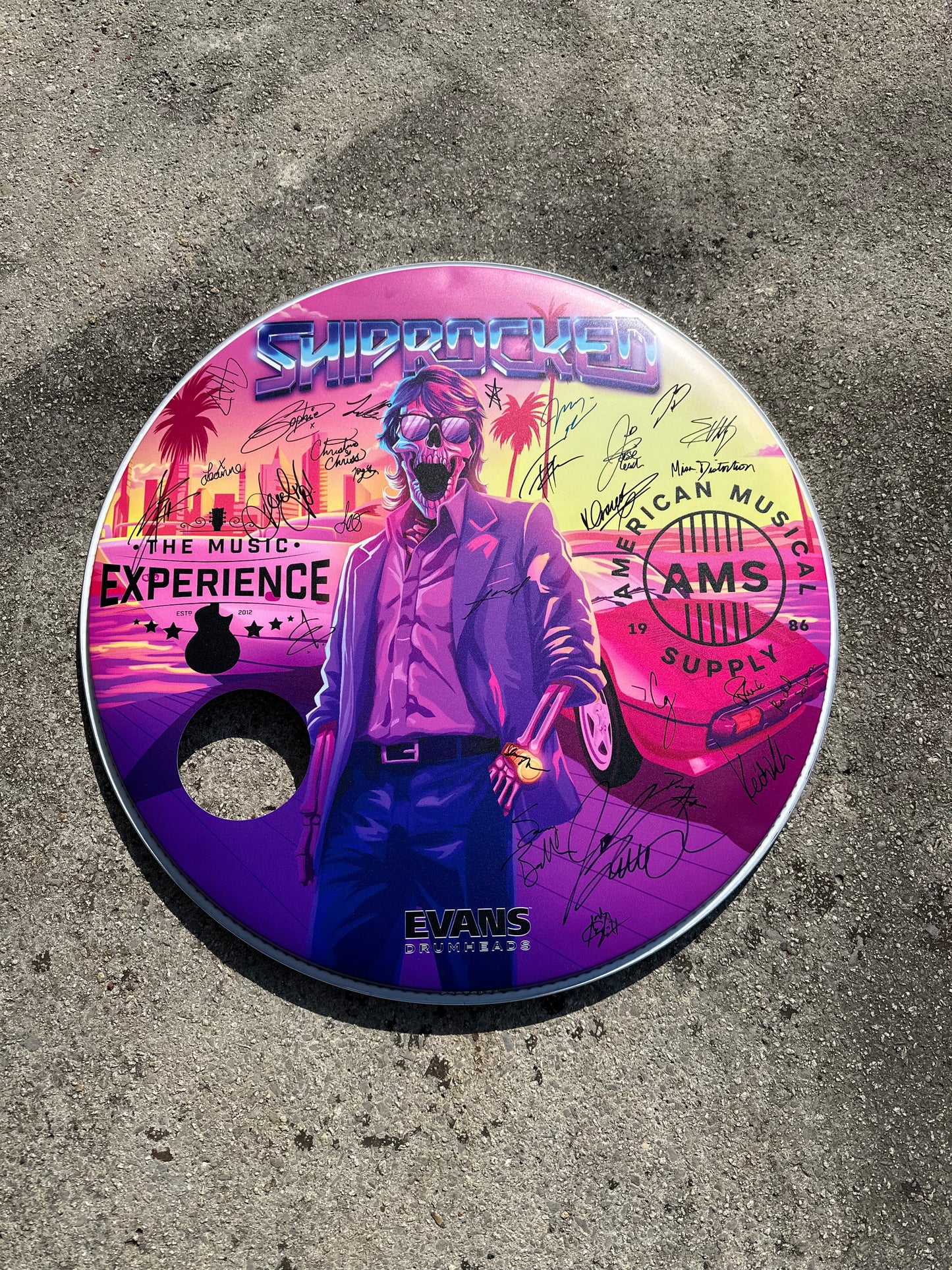 Set of 2 22in SR 2025 Drumheads