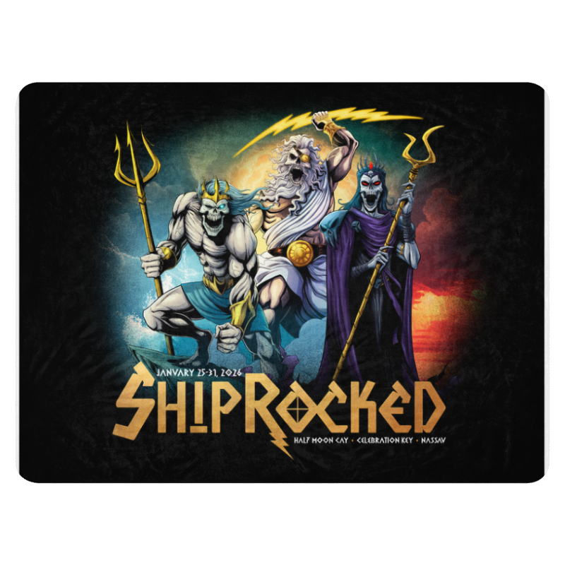 Shiprocked 2026 60x80 Sherpa blanket