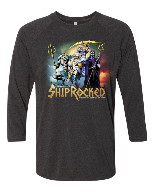 Shiprocked 2026 - God's Raglan T-Shirt