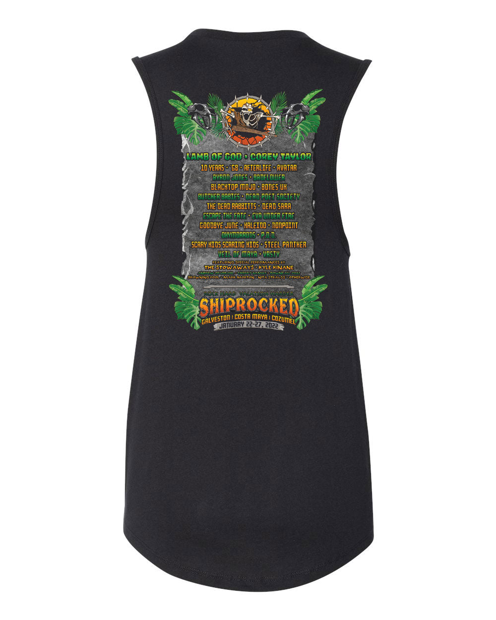 Shiprocked 2022 Jungle Ladies (Corrected Lineup)