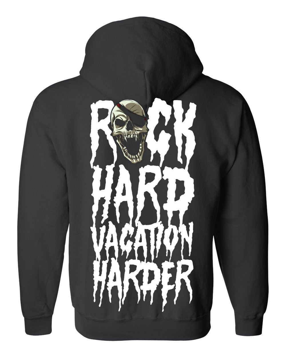 Shiprocked 2024 – Hoodie “Rock Hard Vacation Harder”