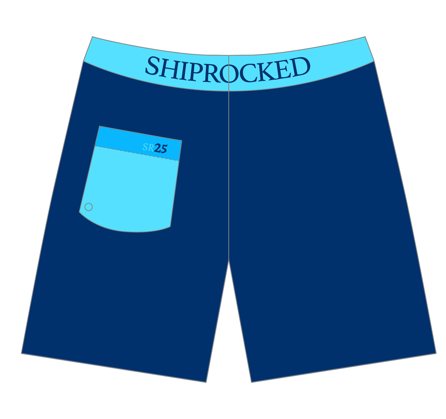 OP Blue Board Shorts