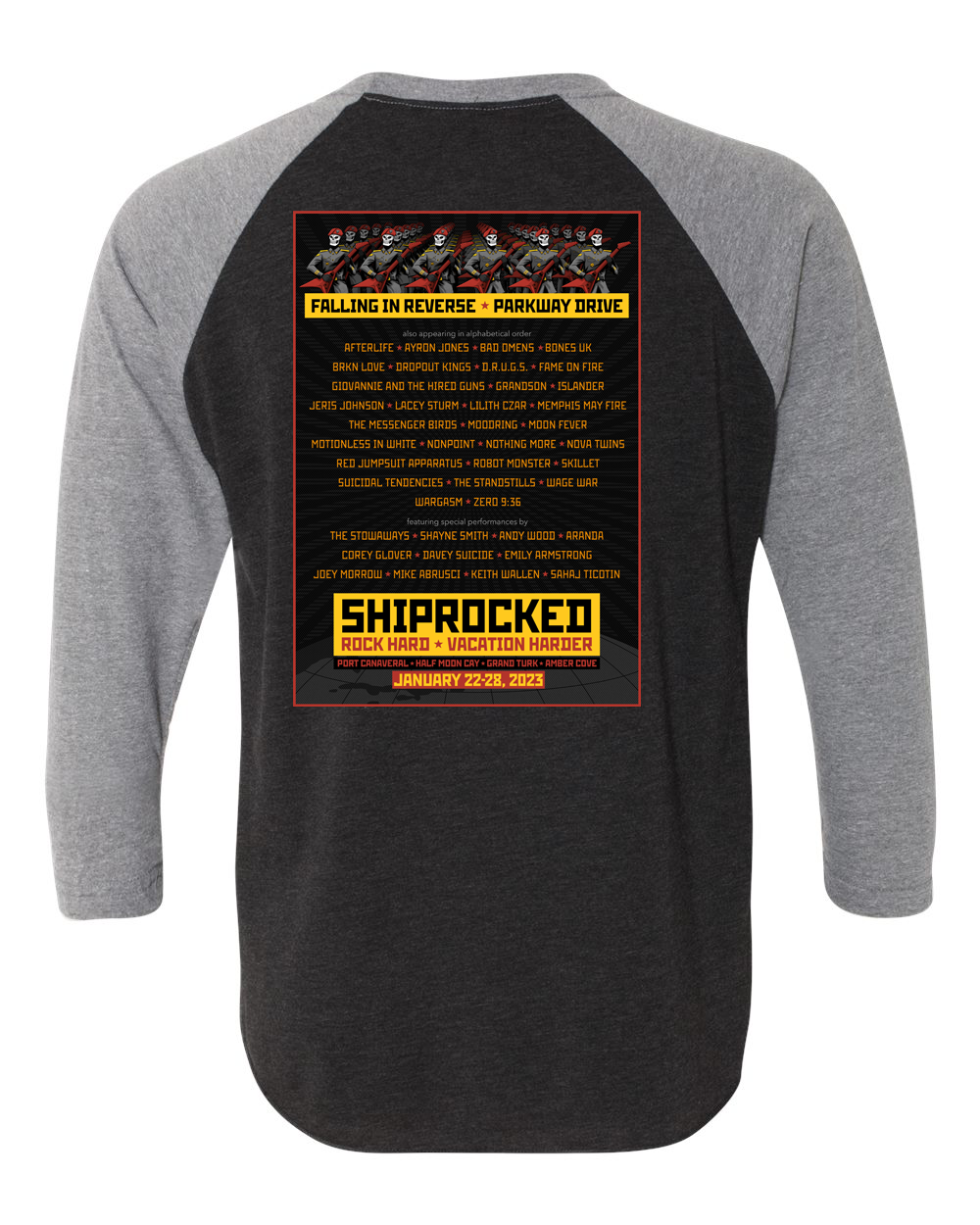 Shiprocked 2023 Raglan