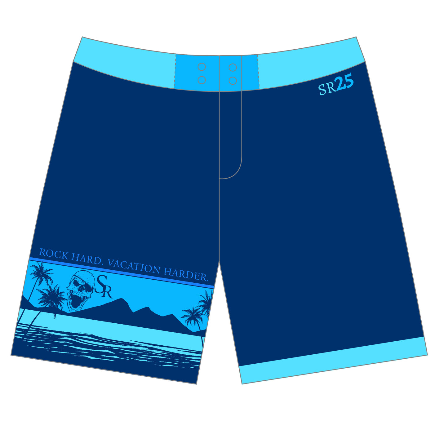 OP Blue Board Shorts