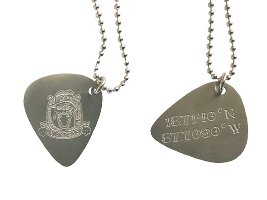 Shiprocked 2016 Guitar Pick & Chain