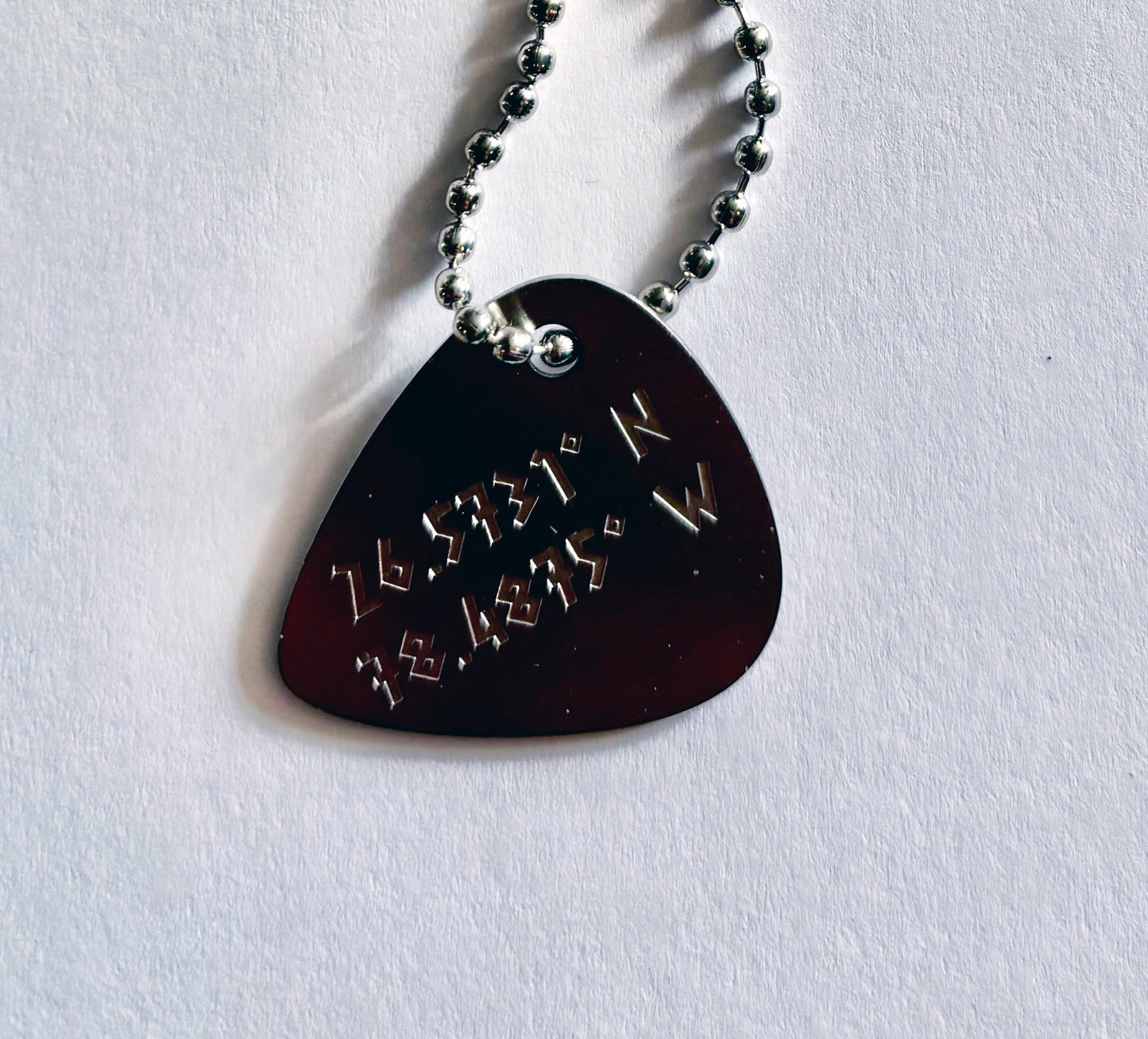 Shiprocked 2026 Guitar Pick & Chain Necklace