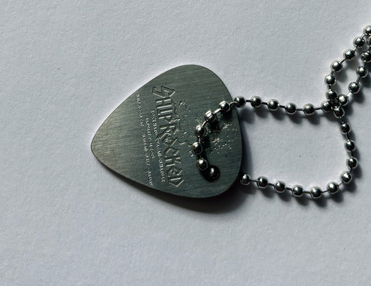 Shiprocked 2026 Guitar Pick & Chain Necklace