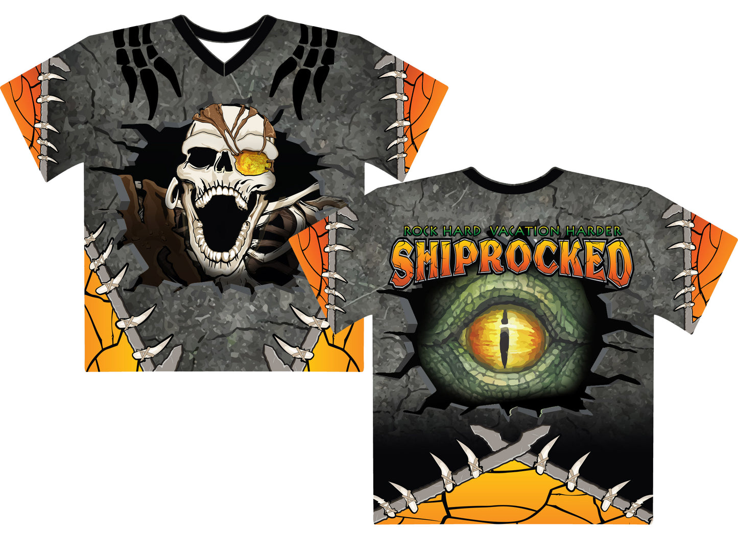 ShipRocked 2022 Jersey (Black & Orange)