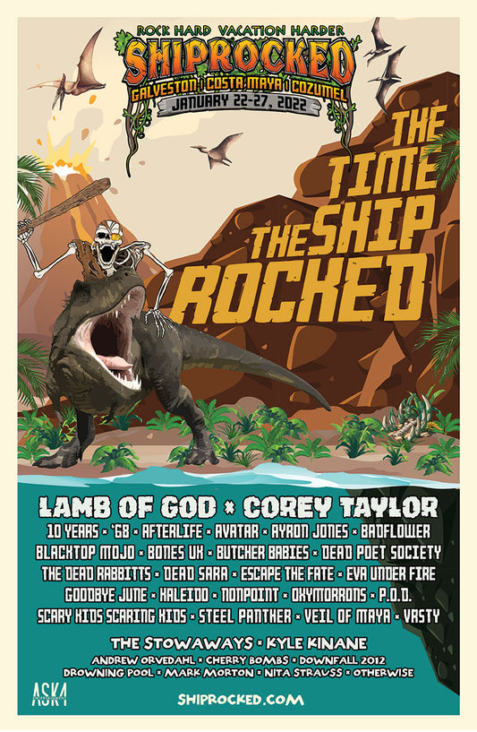 Shiprocked 2022 Poster (Corrected Lineup)