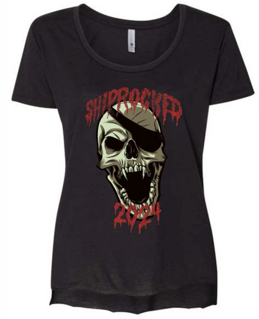 Shiprocked 2024 – Women’s Festival Scoop Neck (Black)