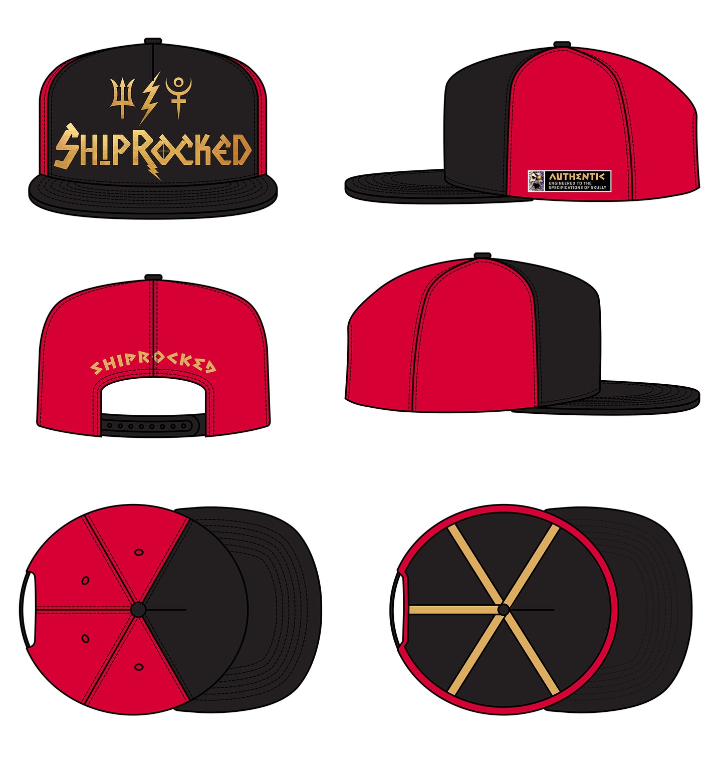 Shiprocked 2026 - Red Ball Cap