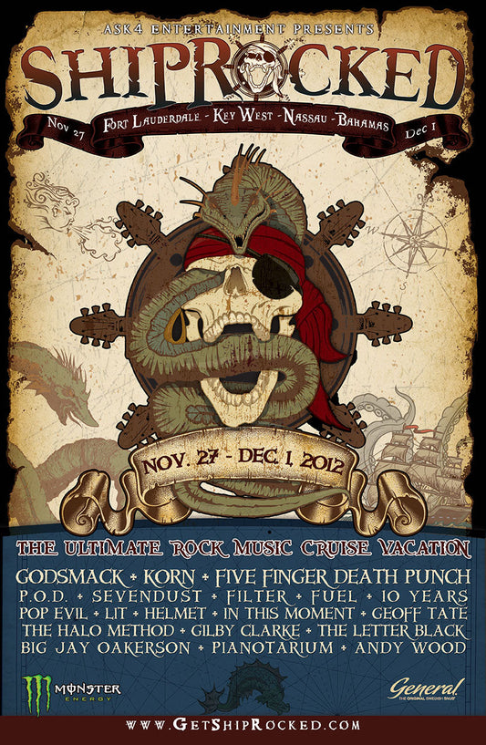 Shiprocked 2012 Poster