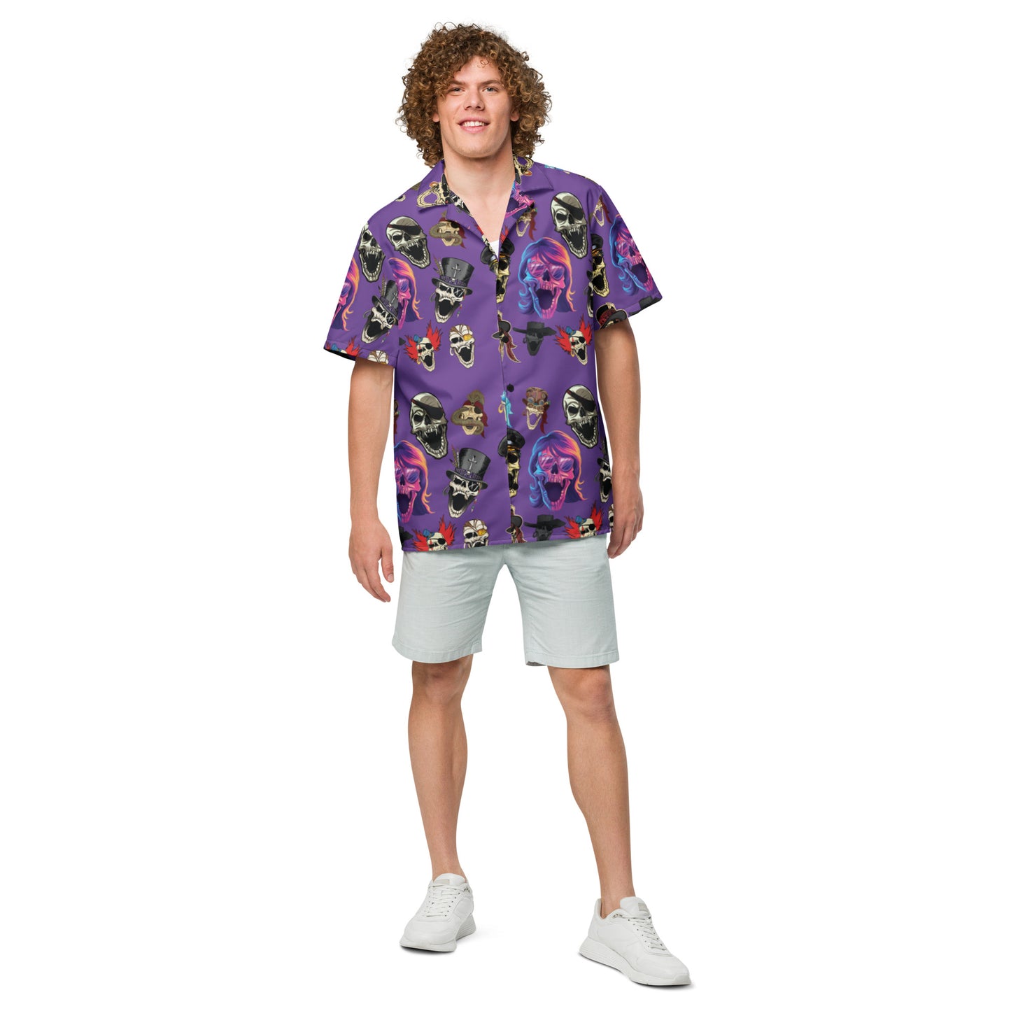 2025 Purple Hawaiian Shirt