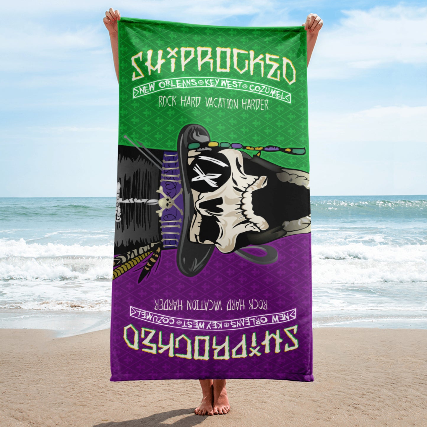 Shiprocked 2020 Beach Towel