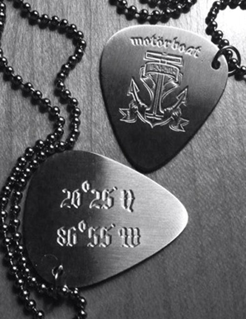 Motörboat 2014 Guitar Pick & Chain