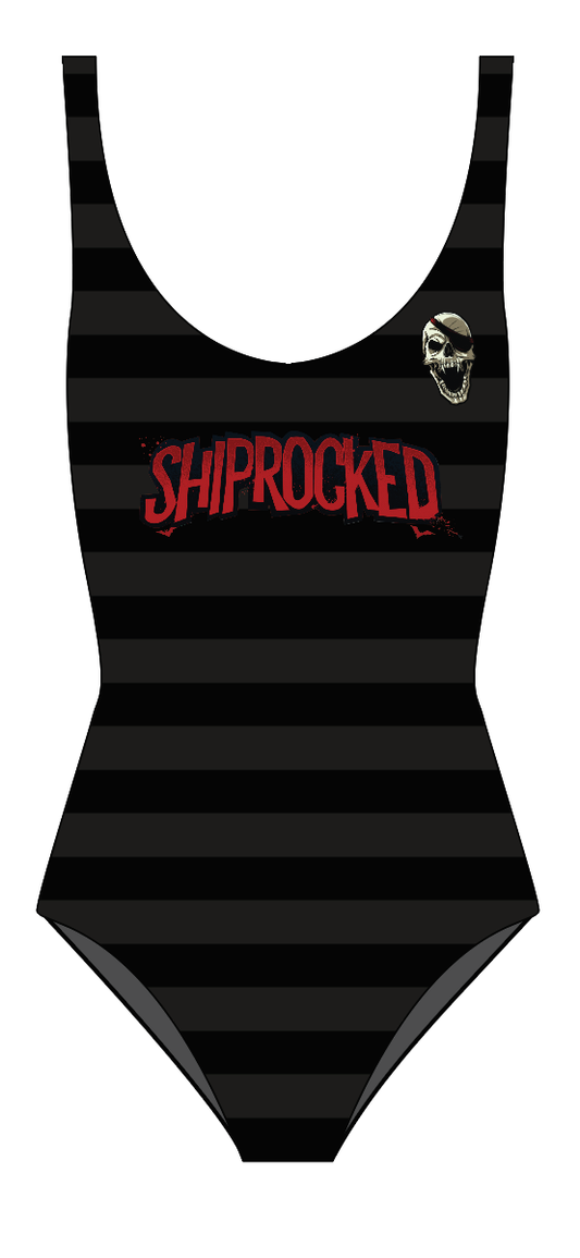 Shiprocked 2024 – Ladies Bathing Suit (Striped)