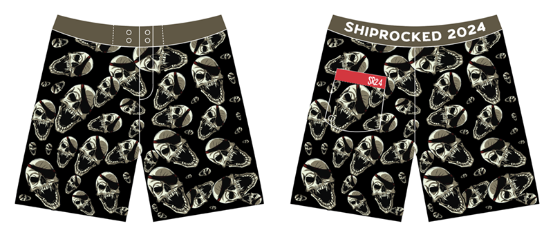 Shiprocked 2024 – Board Shorts (RedBand)