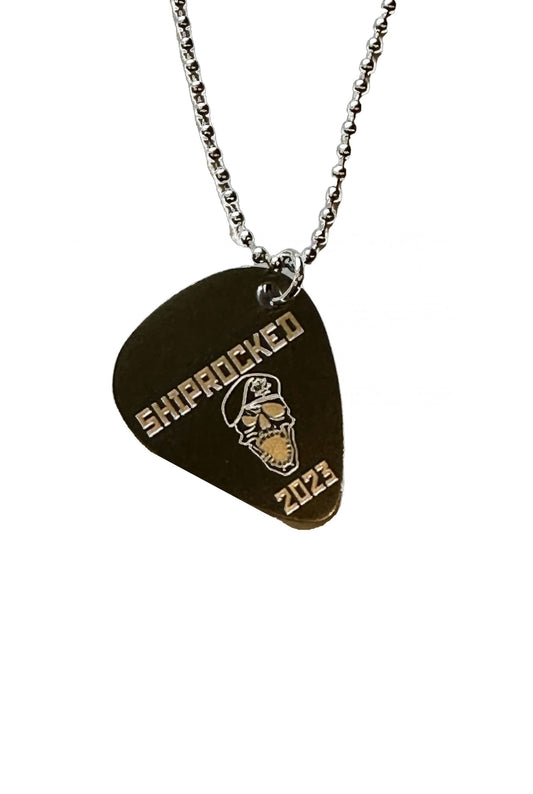 Shiprocked 2023 Guitar Pick & Chain