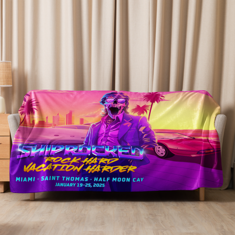 Shiprocked 2025 Sherpa blanket