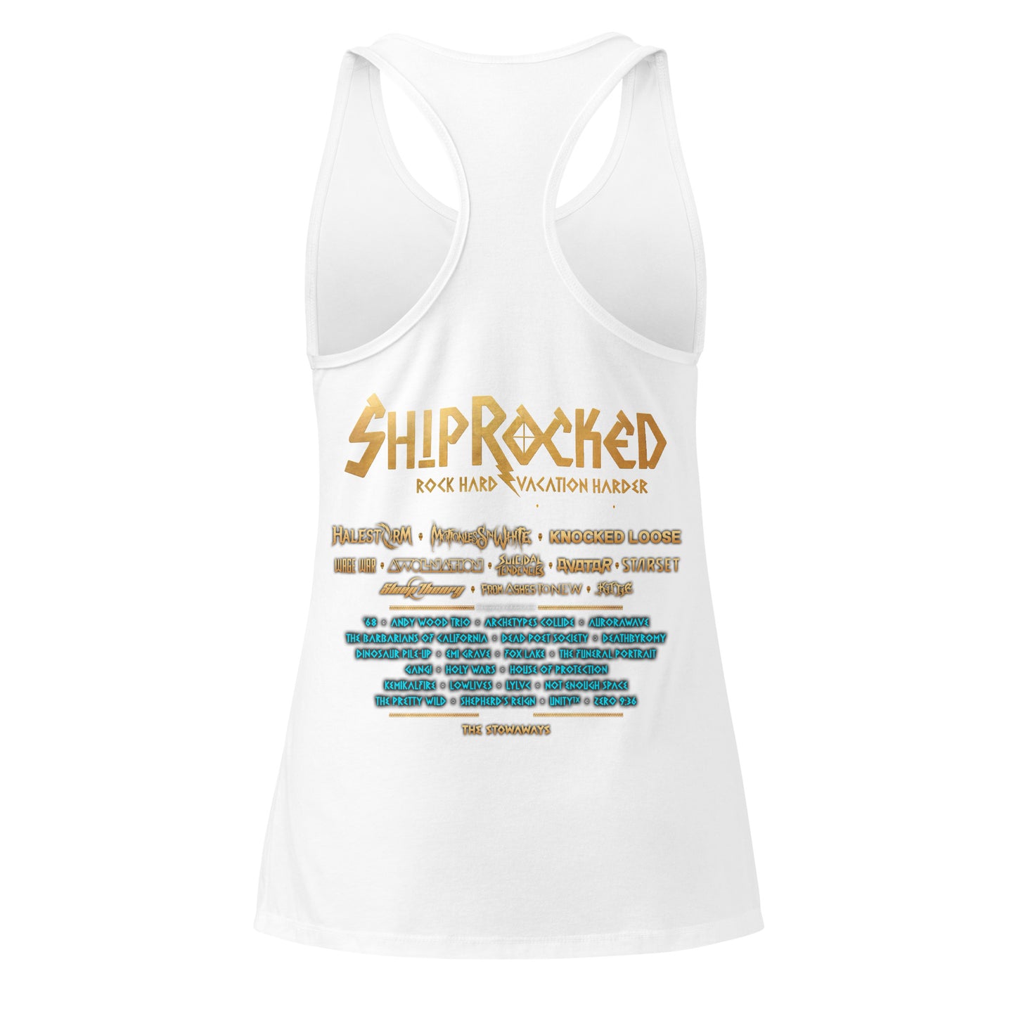 Shiprocked 2026 Hades Women’s fitted racerback tank top (Online Exclusive)