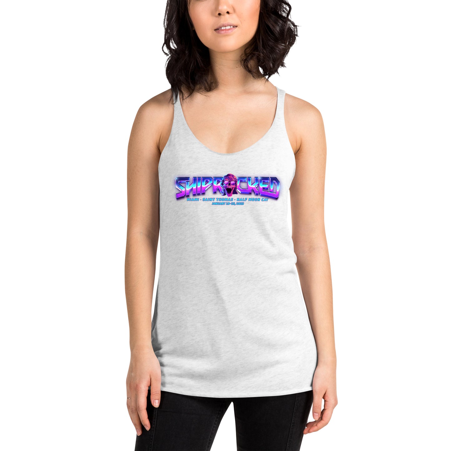 Shiprocked 2025 - Logo Racerback Tank