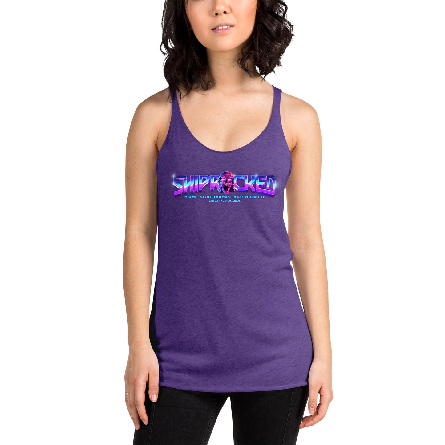 Shiprocked 2025 - Logo Racerback Tank