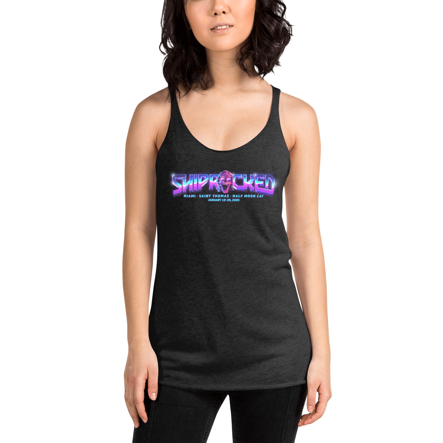 Shiprocked 2025 - Logo Racerback Tank